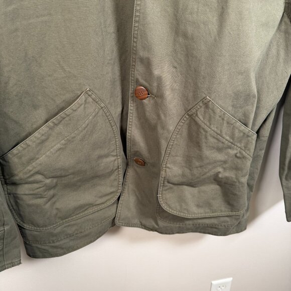 J. Crew 1983 Heritage Barn Jacket Mens Size XL Blanket Lined Preppy Outdoor - Picture 8 of 14